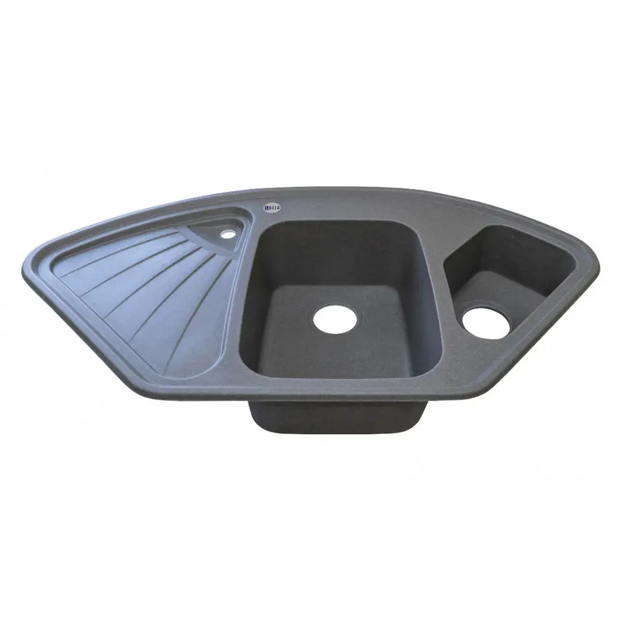 Гранітна мийка Adamant CONSENSUS Сірий