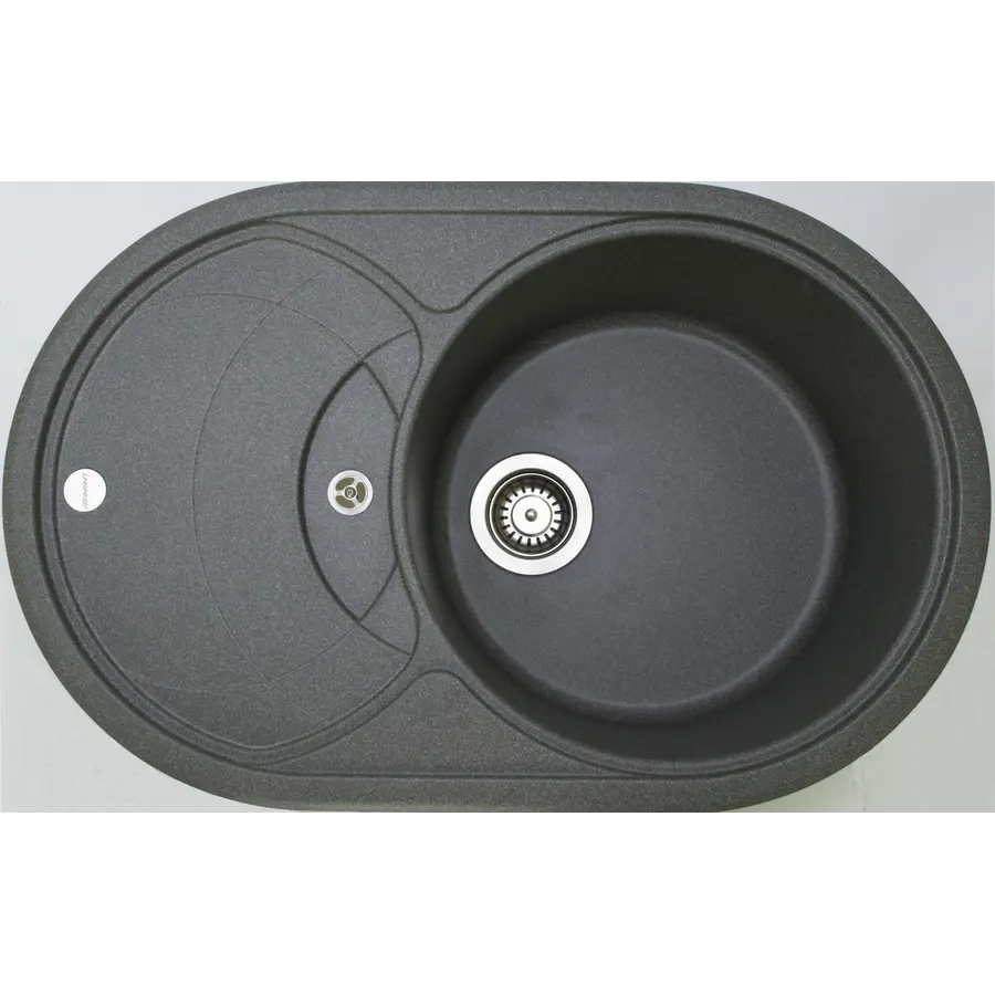 Гранітна мийка Adamant SHELL Сірий