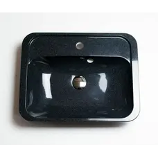 Умивальник врізний ADAMANT OPTION 550Х430 BLACK