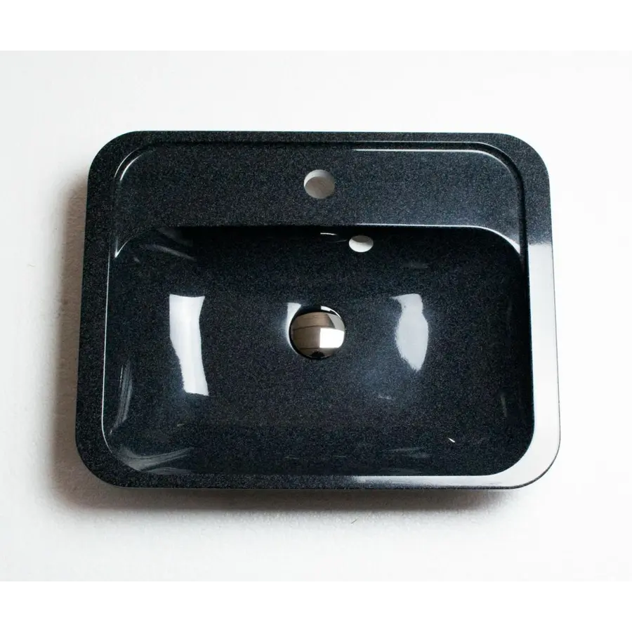 Умывальник врезной ADAMANT OPTION 550Х430 BLACK