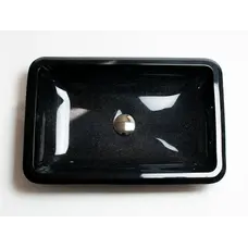 Умывальник врезной ADAMANT PLAIN 590Х390 ONYX