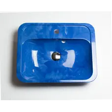 Умивальник врізний ADAMANT OPTION 550Х430 SKY блакитний