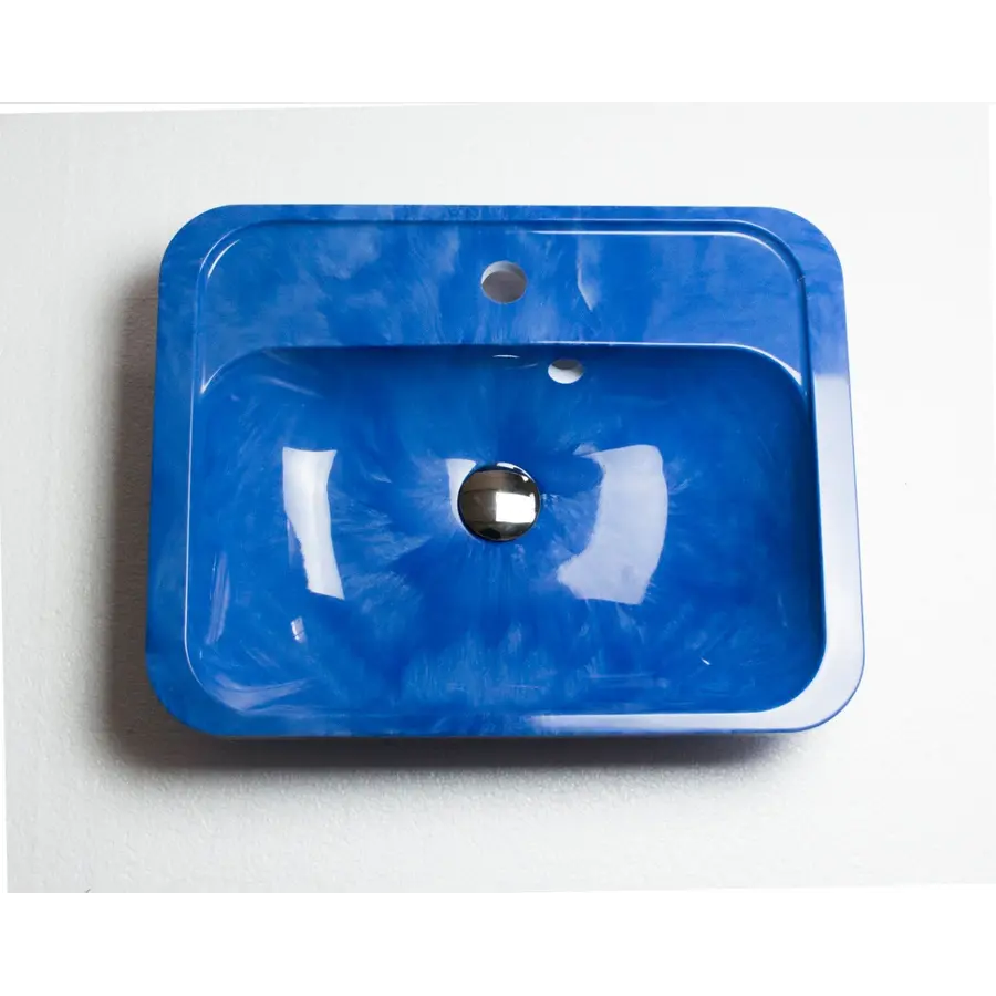 Умивальник врізний ADAMANT OPTION 550Х430 SKY блакитний