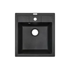 Гранітна кухонна мийка Adamant BRICK ГРАФИТ-13