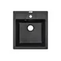 Гранітна кухонна мийка Adamant BRICK ГРАФИТ-13