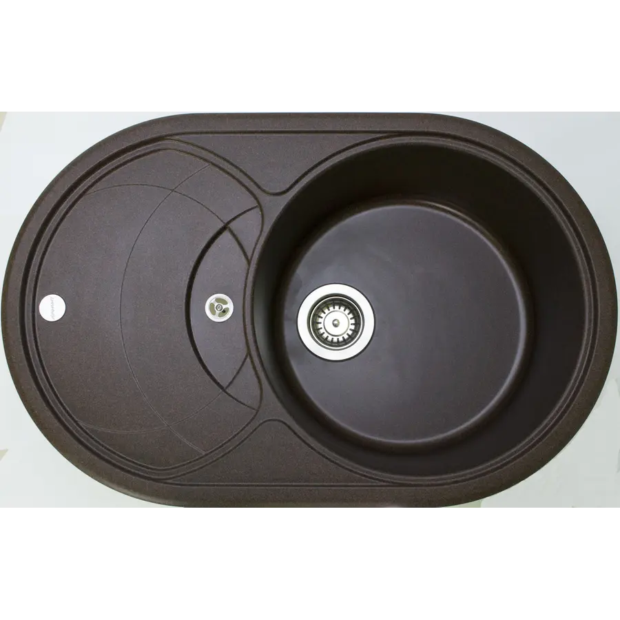 Гранитная кухонная мойка Adamant SHELL МОККО-12