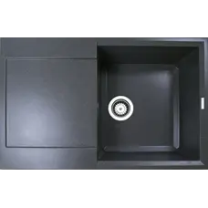 Гранітна кухонна мийка Adamant HORIZON СІРИЙ-04