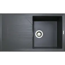 Гранітна кухонна мийка Adamant NOVAK СІРИЙ-04