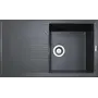 Гранітна кухонна мийка Adamant NOVAK СІРИЙ-04