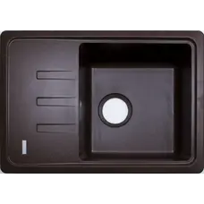 Гранітна кухонна мийка Adamant SLIM МОККО-12