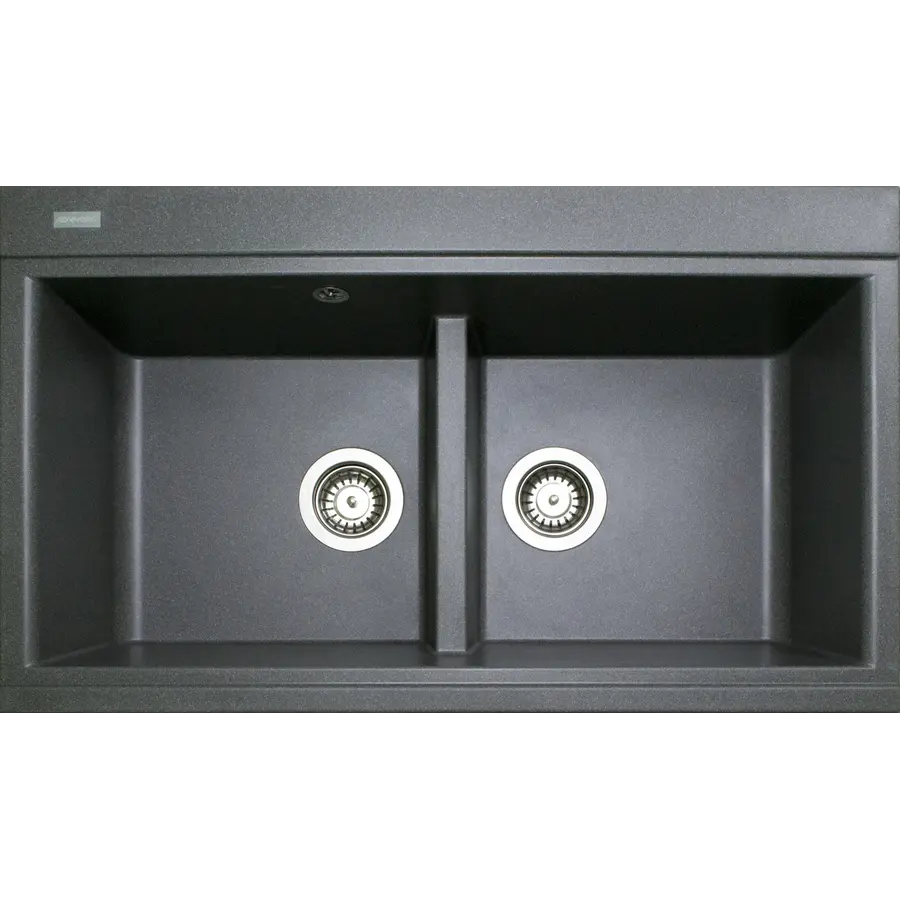 Гранітна кухонна мийка ADAMANT SIMILAR Сірий-04