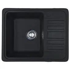 Гранітна мийка Adamant SMALL Чорний металік