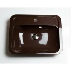 Умивальник врізний ADAMANT OPTION 550Х430 BROWN