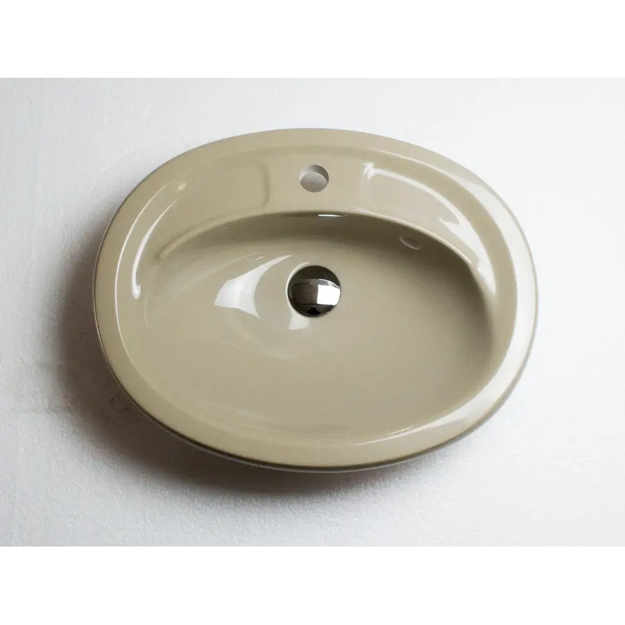 Умывальник врезной ADAMANT COMFY 540Х425 CREAM