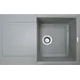 Гранітна кухонна мийка Adamant HORIZON СВІТЛО СІРИЙ-09