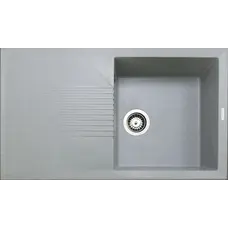Гранітна кухонна мийка Adamant NOVAK СВІТЛО СІРИЙ-09
