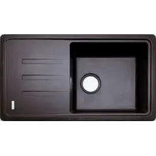 Гранітна кухонна мийка Adamant SLIM LONG МОККО-12