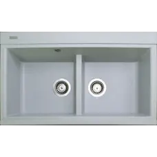 Гранітна кухонна мийка ADAMANT SIMILAR Світло-сірий-09