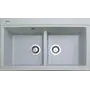 Гранітна кухонна мийка ADAMANT SIMILAR Світло-сірий-09