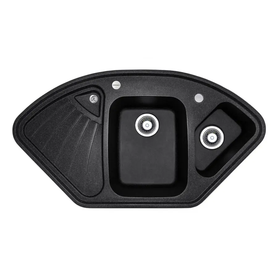 Гранітна мийка Adamant CONSENSUS Антрацит