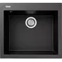 Гранітна мийка Adamant UNIVER Чорний металік