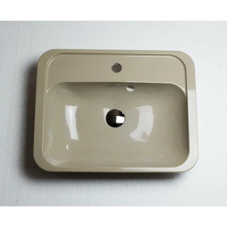 Умывальник врезной ADAMANT OPTION 550Х430 CREAM