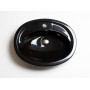 Умивальник врізний для ванни чорний ADAMANT COMFY 540Х425 BLACK & BROWN