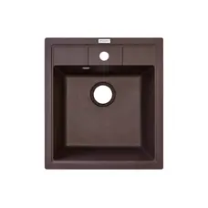 Гранітна кухонна мийка Adamant BRICK КОРИЧНЕВИЙ-05