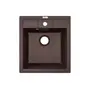 Гранітна кухонна мийка Adamant BRICK КОРИЧНЕВИЙ-05