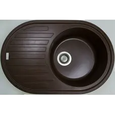 Гранітна кухонна мийка Adamant ELLIPSIS MOKKO-12