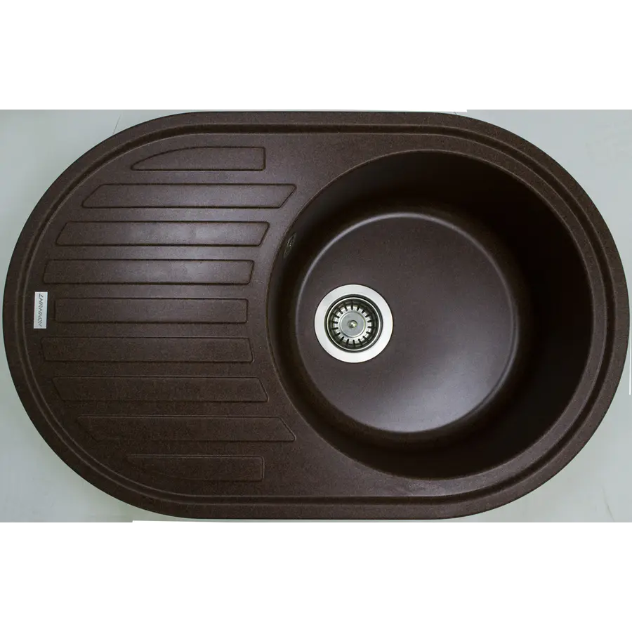 Гранітна кухонна мийка Adamant ELLIPSIS MOKKO-12