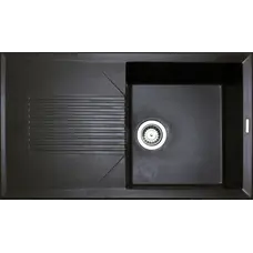 Гранітна кухонна мийка Adamant NOVAK КОРИЧНЕВИЙ-05