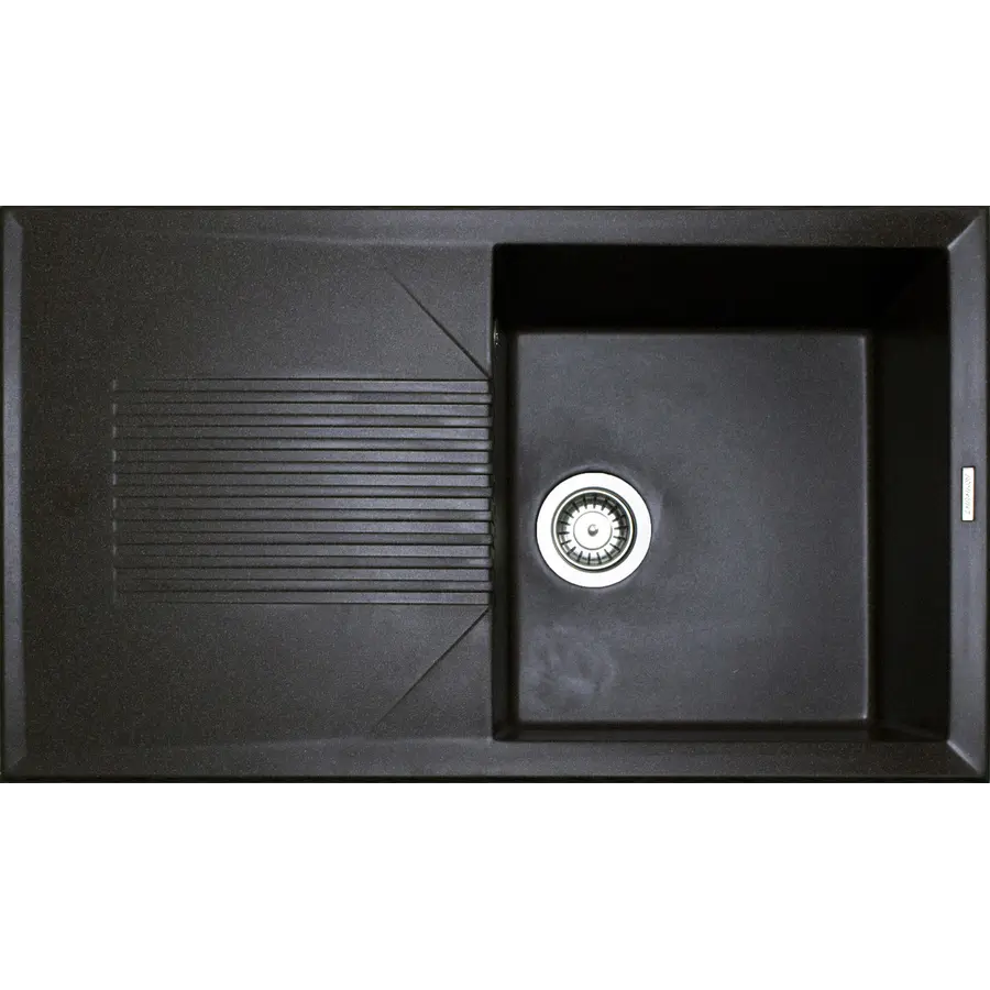 Гранітна кухонна мийка Adamant NOVAK КОРИЧНЕВИЙ-05