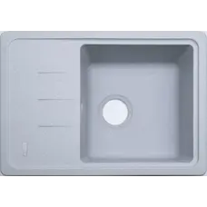 Гранітна кухонна мийка Adamant СВІТЛО SLIM СІРИЙ - 09