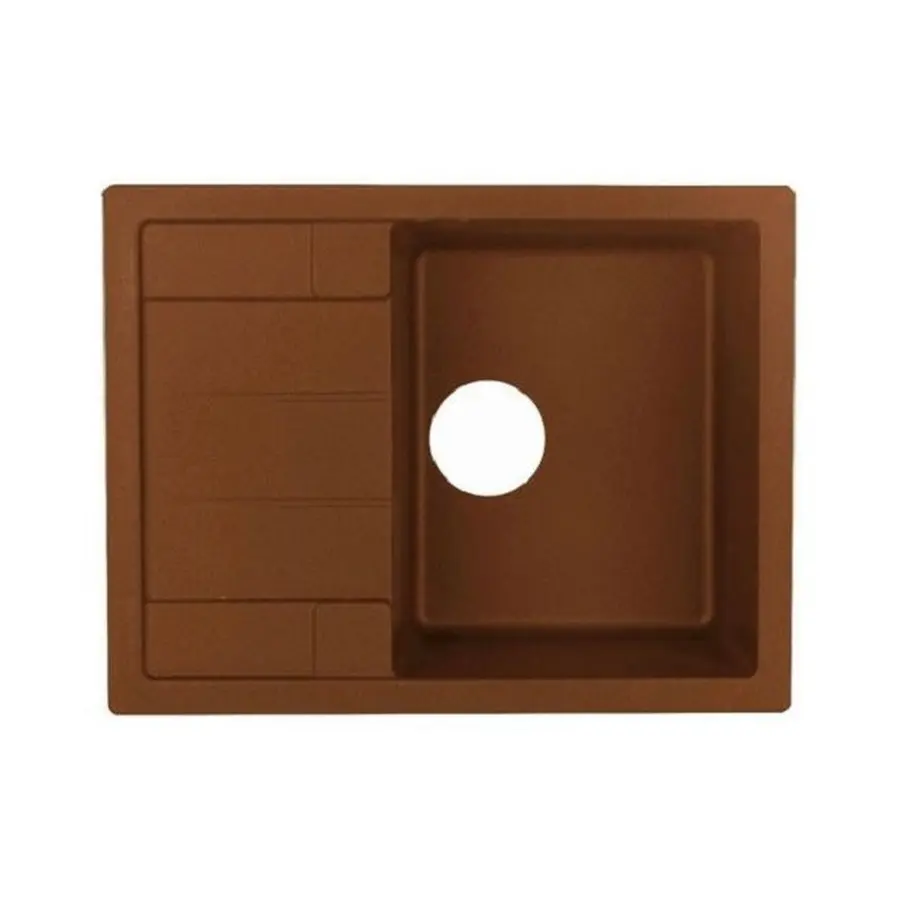 Гранітна мийка Adamant ANILA Терракота