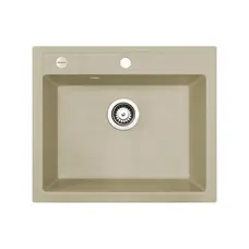 Гранітна мийка Adamant PRIZMA Айворі