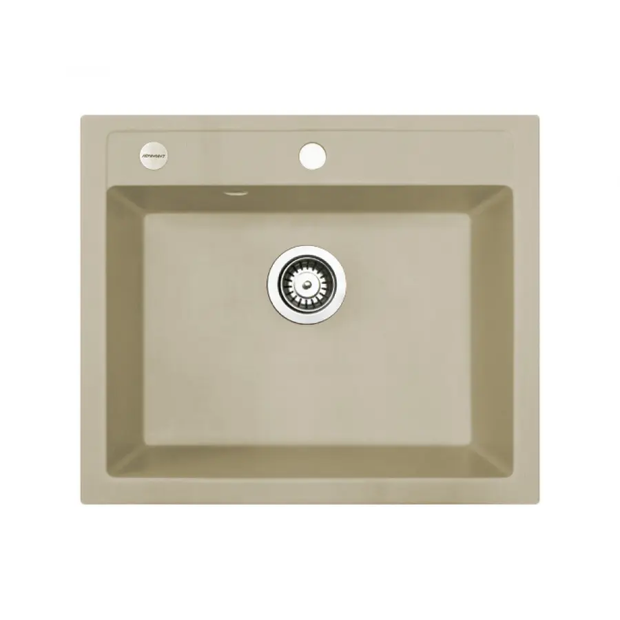 Гранітна мийка Adamant PRIZMA Айворі