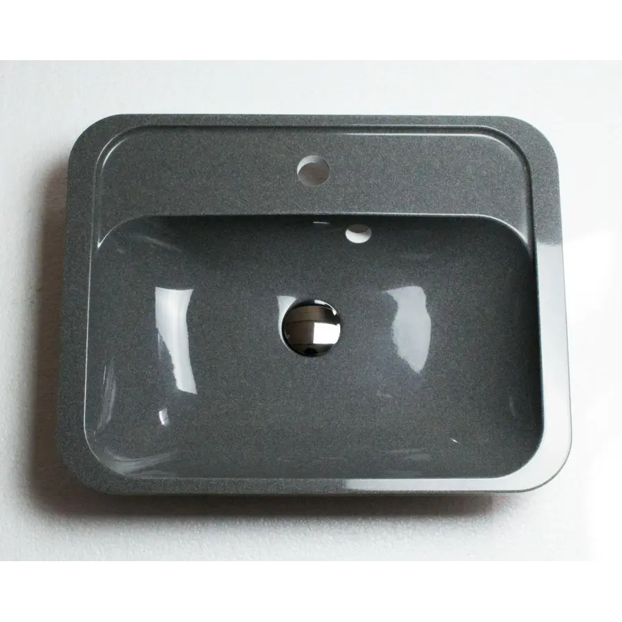 Умывальник врезной ADAMANT OPTION 550Х430 GRAY