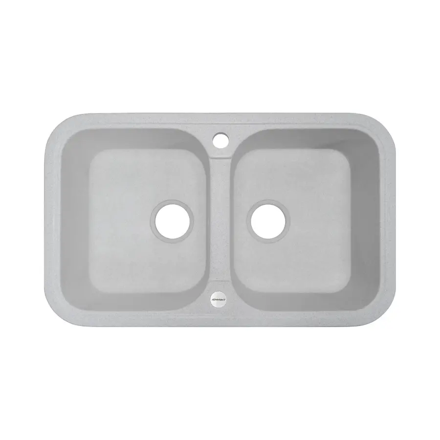 Гранітна кухонна мийка Adamant TWINS