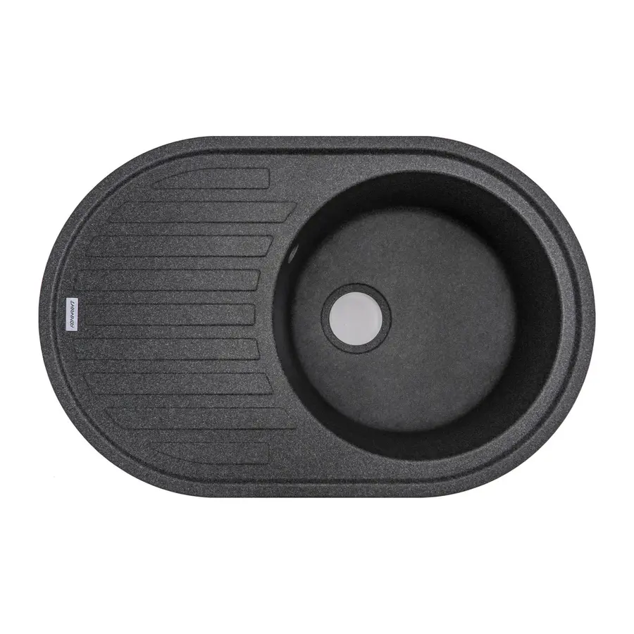 Гранітна кухонна мийка Adamant ELLIPSIS ГРАФИТ-13