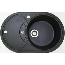 Гранітна кухонна мийка Adamant SHELL ГРАФИТ-13