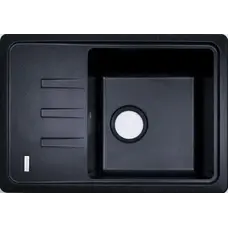 Гранітна кухонна мийка Adamant SLIM BLACK-03