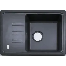 Гранітна кухонна мийка Adamant SLIM СІРИЙ - 04