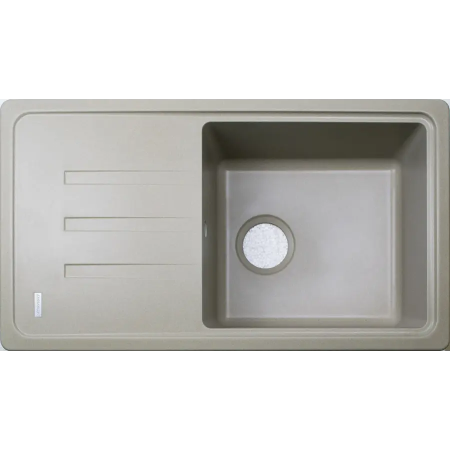 Гранітна кухонна мийка Adamant SLIM LONG ЦУКРУ-02