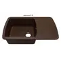 Гранітна кухонна мийка Adamant OPTIMAX КОРИЧНЕВИЙ-05