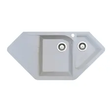 Гранітна мийка Adamant SPIRIT Білий