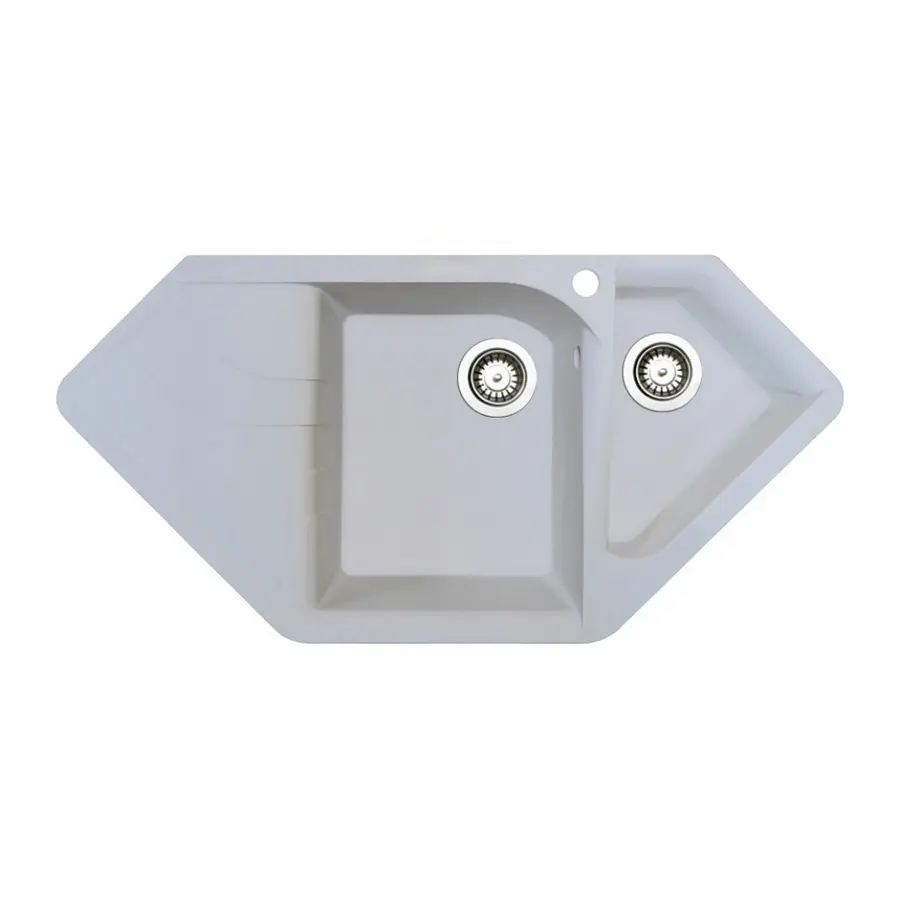 Гранітна мийка Adamant SPIRIT Білий