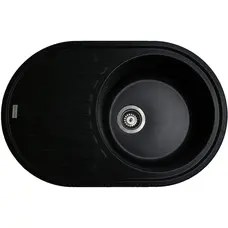 Гранітна мийка Adamant ELLIPSIS АНТРАЦИТ