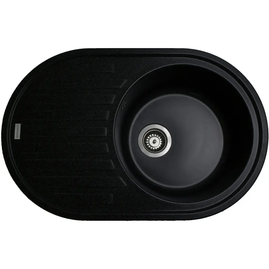 Гранітна мийка Adamant ELLIPSIS АНТРАЦИТ