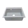 Гранітна мийка Adamant PRIZMA Світло сірий